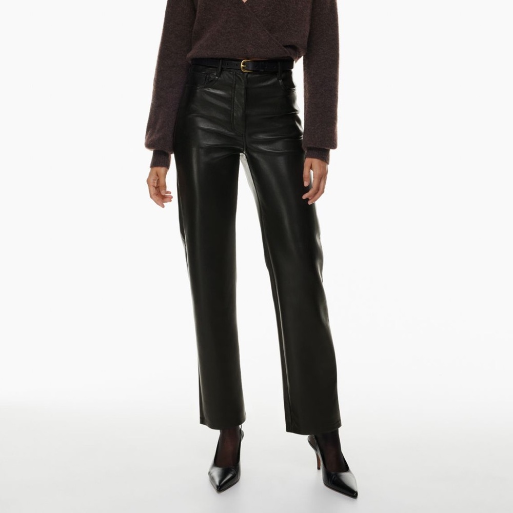 Aritzia Leather Pants